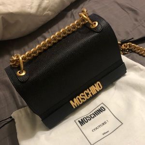 Moschino Leather Crossbody Bag (NWOT)